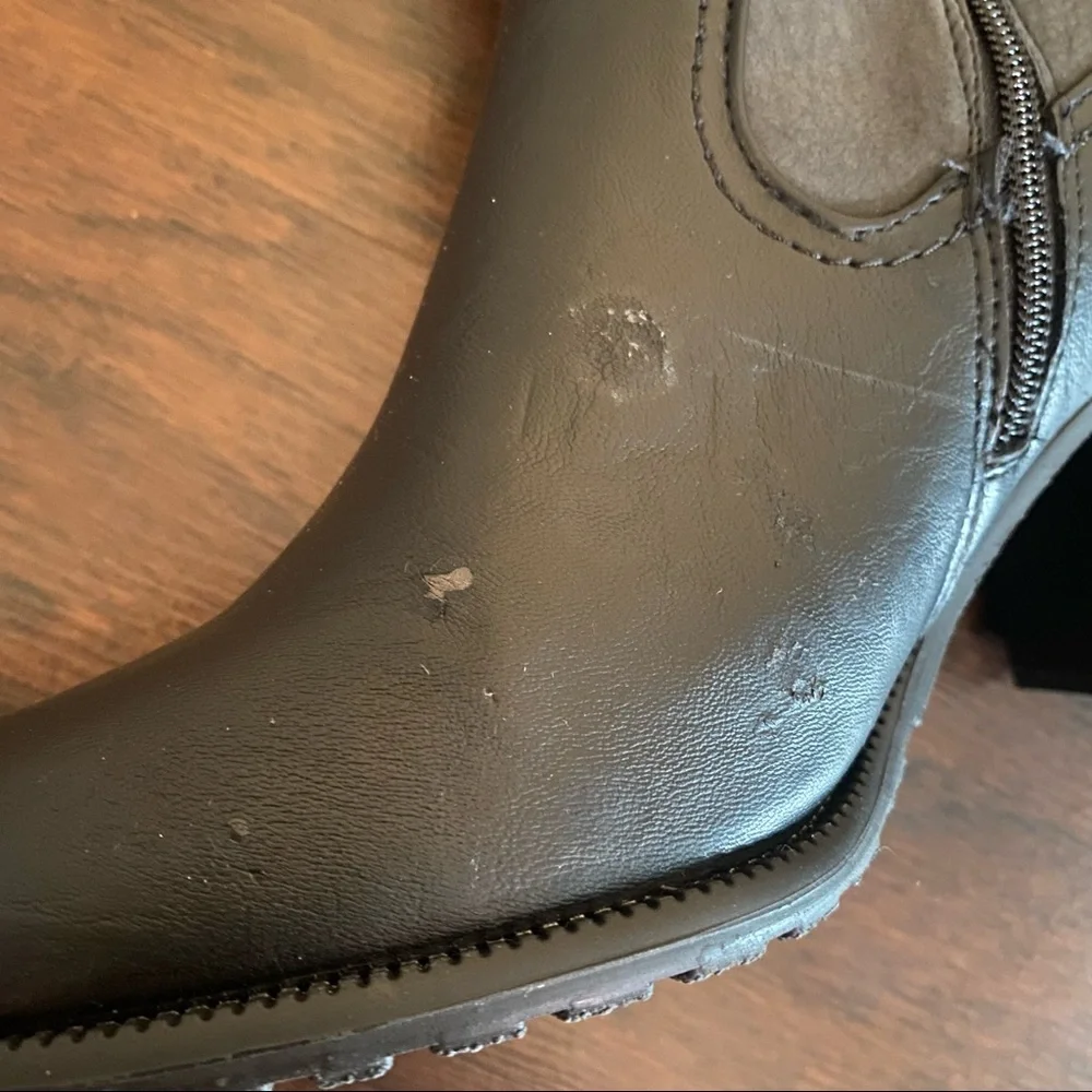 White Mountain Black Tall Boots - Picture 5 of 10